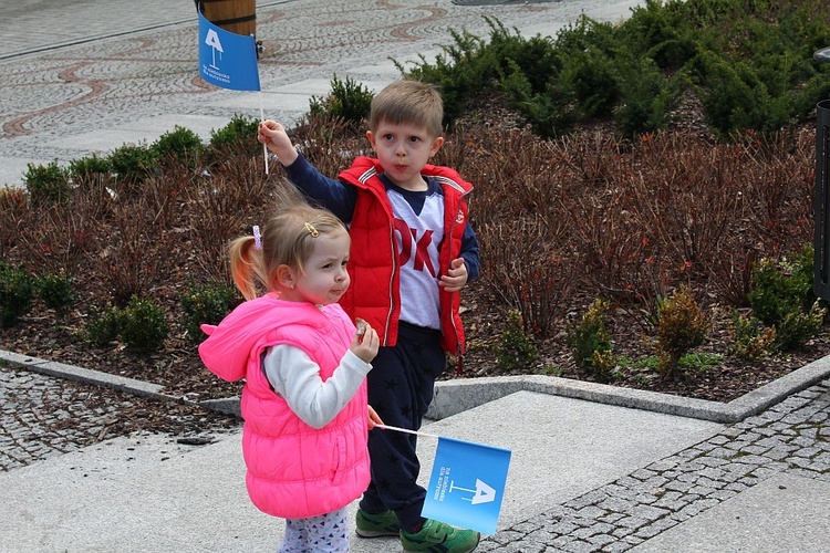 Wałbrzych na niebiesko