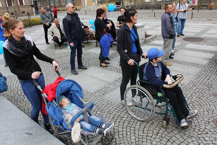 Wałbrzych na niebiesko