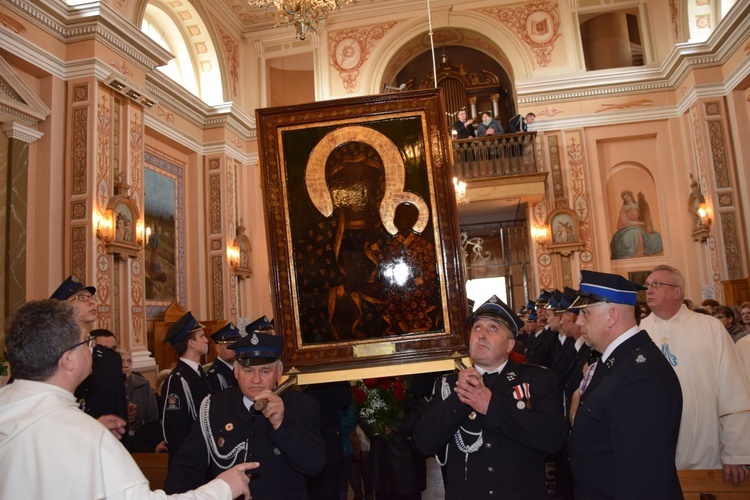 Powitanie ikony MB Częstochowskiej w Suserzu