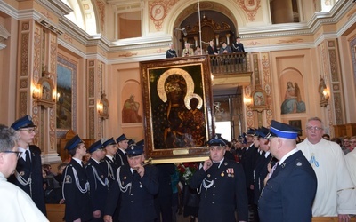 Powitanie ikony MB Częstochowskiej w Suserzu