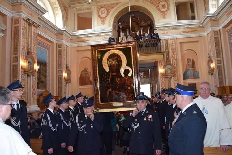 Powitanie ikony MB Częstochowskiej w Suserzu