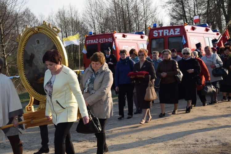 Powitanie ikony MB Częstochowskiej w Suserzu