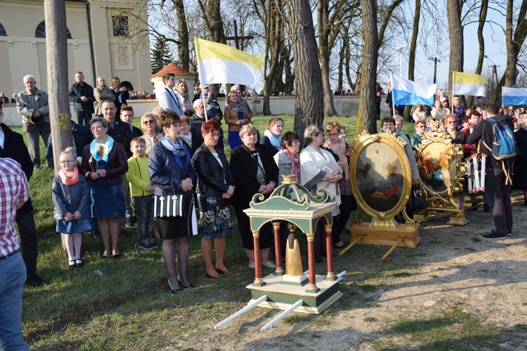 Powitanie ikony MB Częstochowskiej w Suserzu