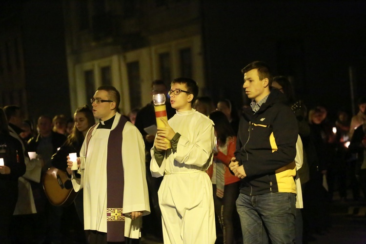 Papieska droga krzyżowa w Dębicy