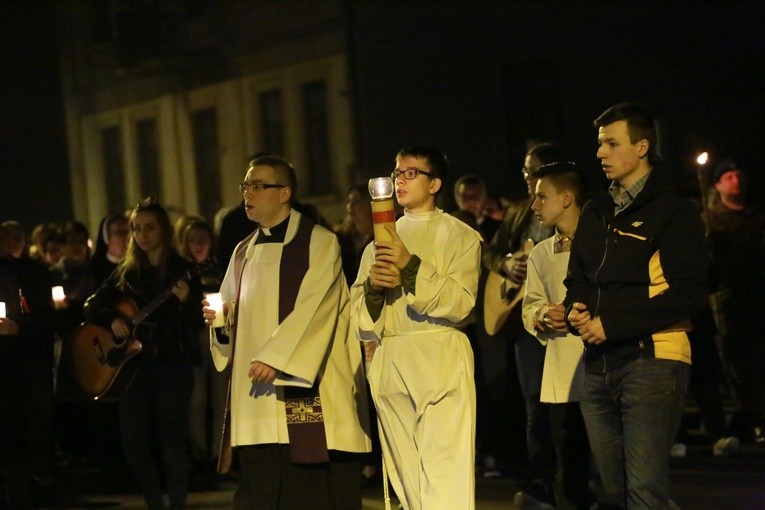 Papieska droga krzyżowa w Dębicy