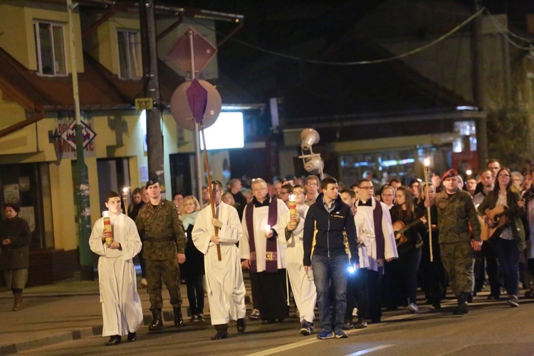 Papieska droga krzyżowa w Dębicy