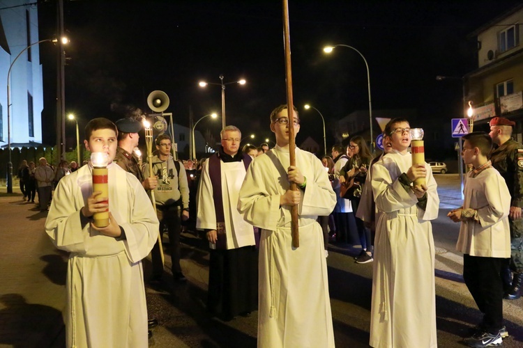 Papieska droga krzyżowa w Dębicy