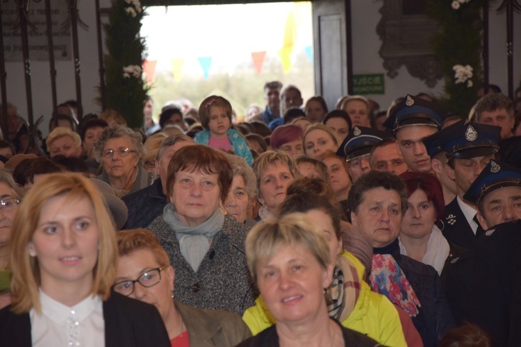 Powitanie ikony MB Częstochowskiej w Trębkach