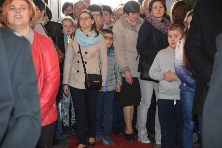 Powitanie ikony MB Częstochowskiej w Trębkach