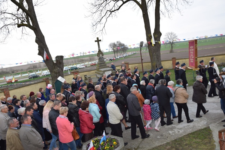 Powitanie ikony MB Częstochowskiej w Trębkach