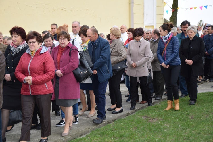 Powitanie ikony MB Częstochowskiej w Trębkach