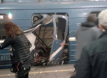 Służby specjalne: Rosjanin z Kirgistanu sprawcą zamachu w metrze
