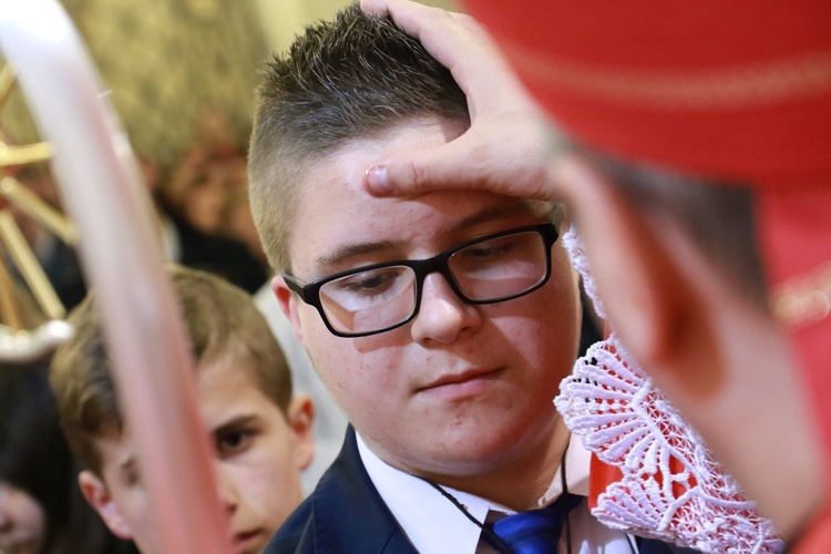 Bierzmowanie w Łużnej