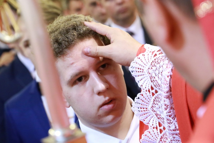 Bierzmowanie w Łużnej
