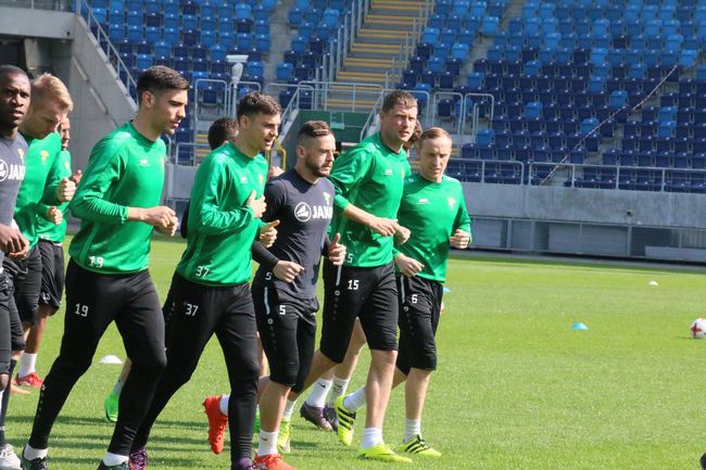 Trening Górnika Łęczna