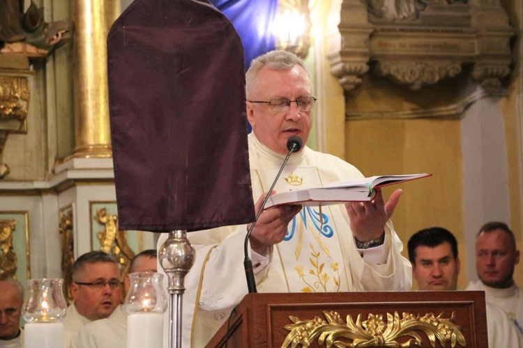 Powitanie ikony MB Częstochowskiej w Oporowie