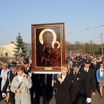 Powitanie ikony MB Częstochowskiej w Oporowie