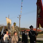 Powitanie ikony MB Częstochowskiej w Oporowie