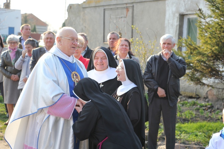 Powitanie ikony MB Częstochowskiej w Oporowie