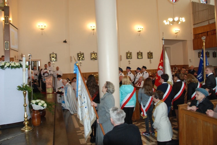 Powitanie ikony MB Częstochowskiej w Bedlnie