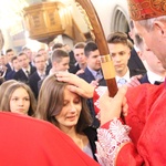 Bierzmowanie w bazylice św. Małgorzaty w Nowym Sączu cz. 1