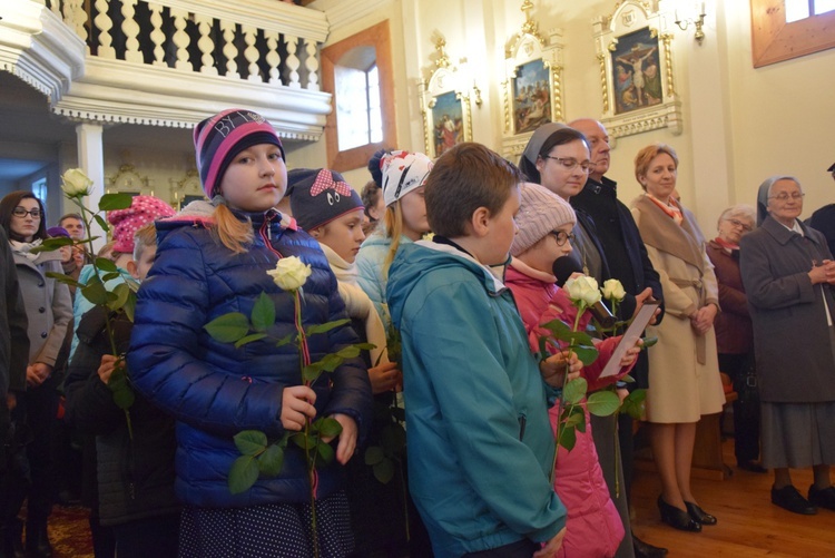 Powitanie ikony MB Częstochowskiej w Pleckiej Dąbrowie