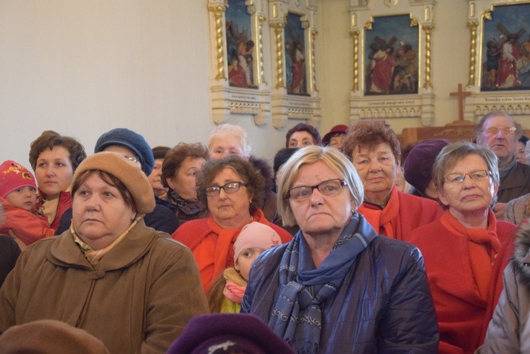 Powitanie ikony MB Częstochowskiej w Pleckiej Dąbrowie