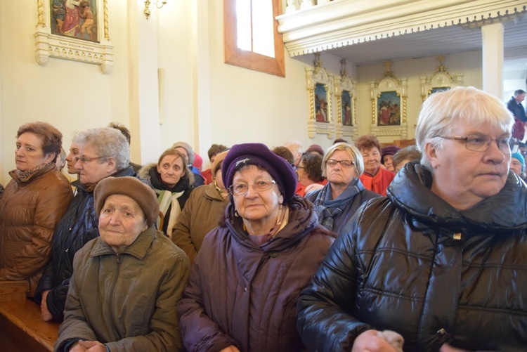 Powitanie ikony MB Częstochowskiej w Pleckiej Dąbrowie