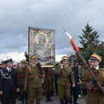 Powitanie ikony MB Częstochowskiej w Pleckiej Dąbrowie