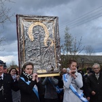 Powitanie ikony MB Częstochowskiej w Pleckiej Dąbrowie