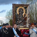 Powitanie ikony MB Częstochowskiej w Pleckiej Dąbrowie