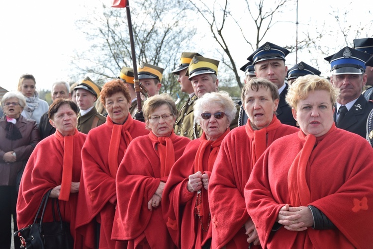 Powitanie ikony MB Częstochowskiej w Pleckiej Dąbrowie