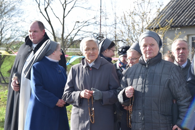 Powitanie ikony MB Częstochowskiej w Pleckiej Dąbrowie