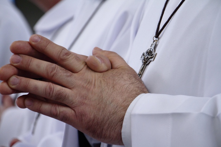 Błogosławieństwo nowych nadzwyczajnych szafarzy Eucharystii - 08.04.2017