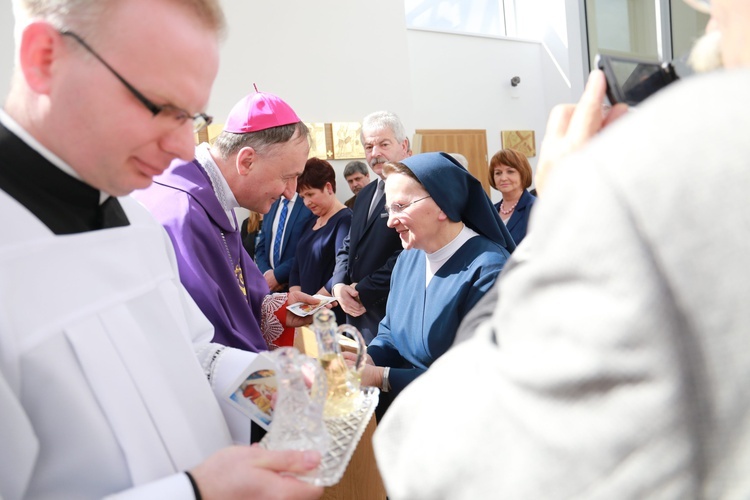 Poświęcenie kaplicy w Dąbrowie Tarnowskiej