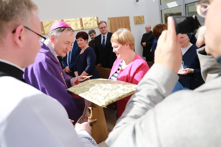 Poświęcenie kaplicy w Dąbrowie Tarnowskiej