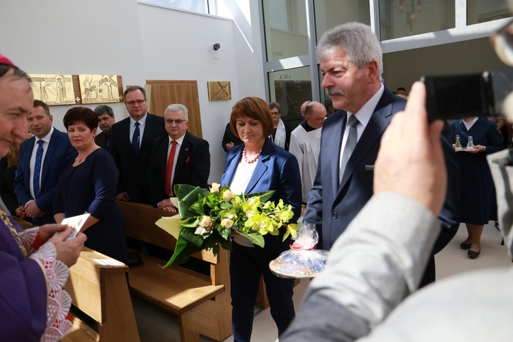 Poświęcenie kaplicy w Dąbrowie Tarnowskiej