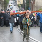 Krzyż na ulicach Bielska-Białej