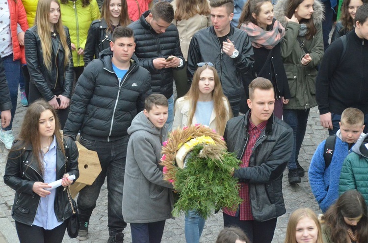 Niedziela Palmowa w Sandomierzu 