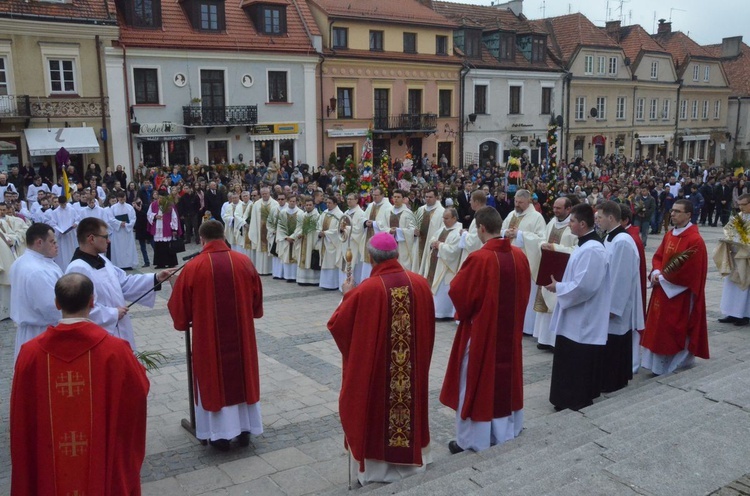 Niedziela Palmowa w Sandomierzu 