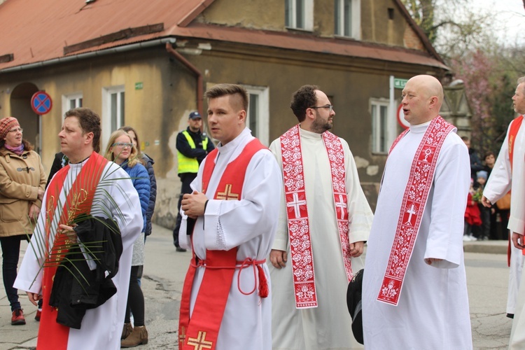 Niedziela Palmowa młodych w bielskiej katedrze - 2017