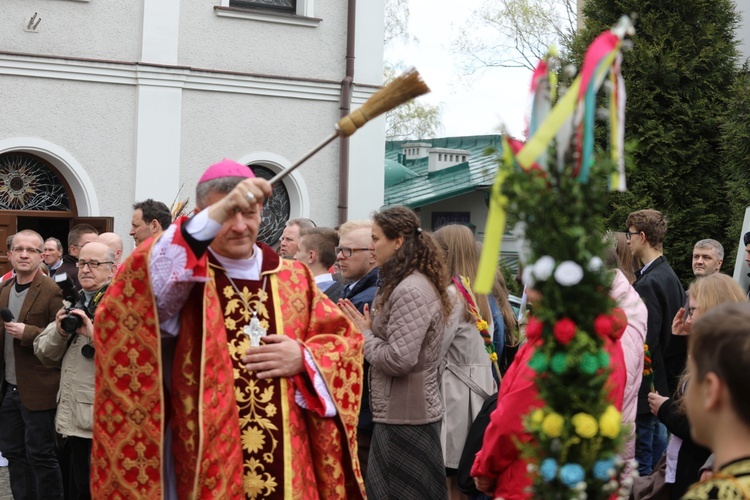 Niedziela Palmowa młodych w bielskiej katedrze - 2017