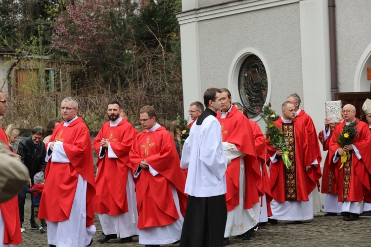 Niedziela Palmowa młodych w bielskiej katedrze - 2017