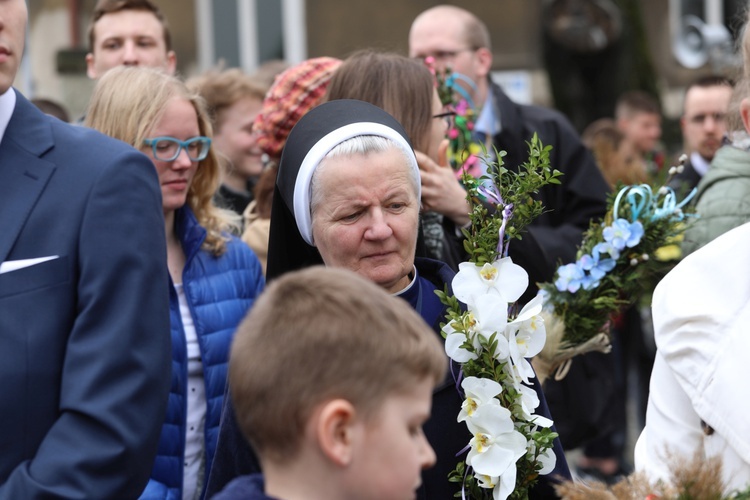 Niedziela Palmowa młodych w bielskiej katedrze - 2017