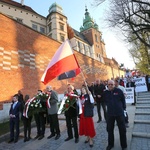 Rocznica katastrofy smoleńskiej - plac o. Adama Studzińskiego