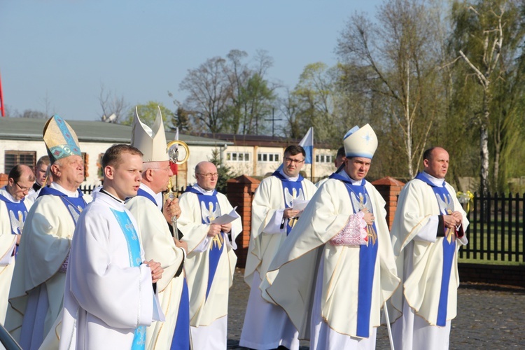 Powitanie ikony MB Częstochowskiej w WSD w Łowiczu