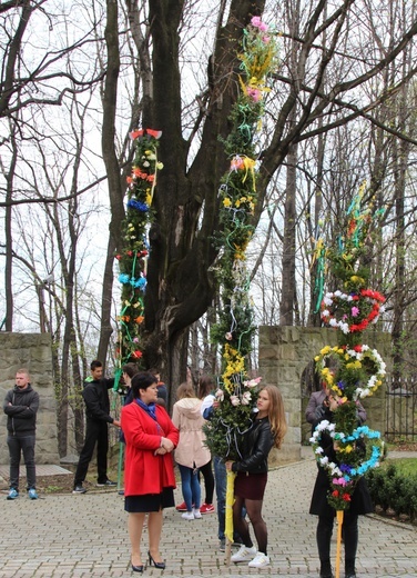 Palmowa procesja w Czańcu - 2017