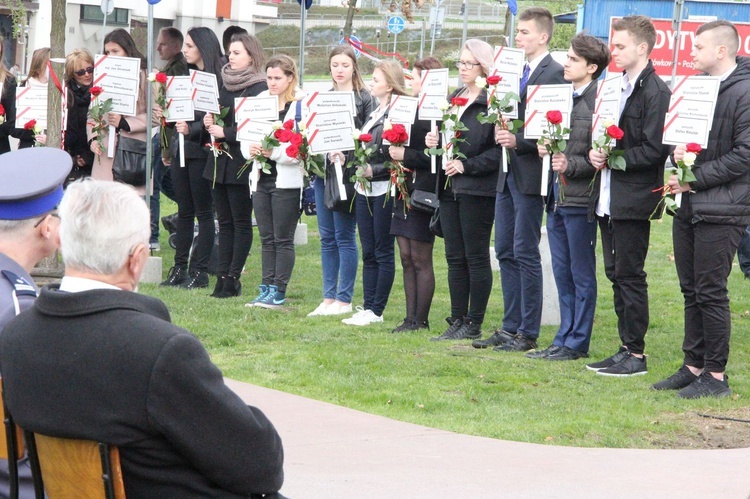 Uroczystości w Alei Dębów Katyńskich