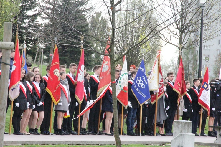 Uroczystości w Alei Dębów Katyńskich