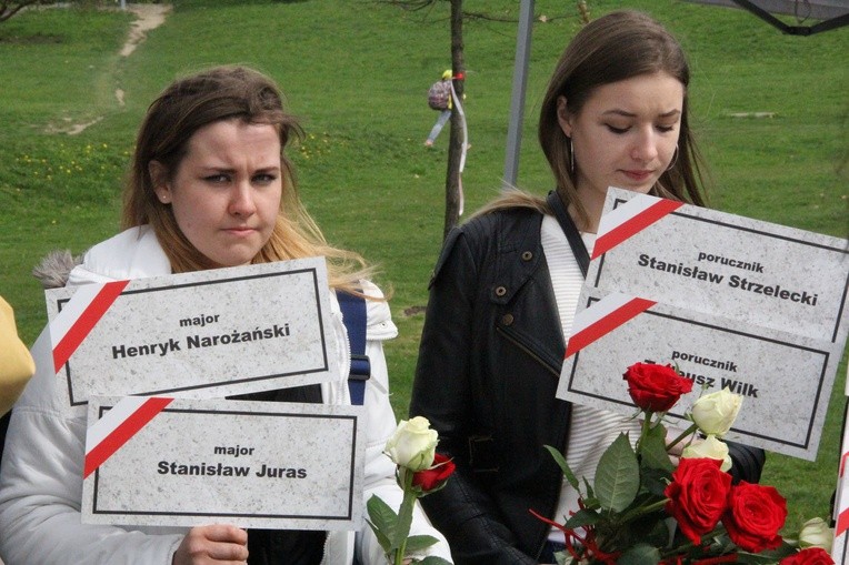 Uroczystości w Alei Dębów Katyńskich